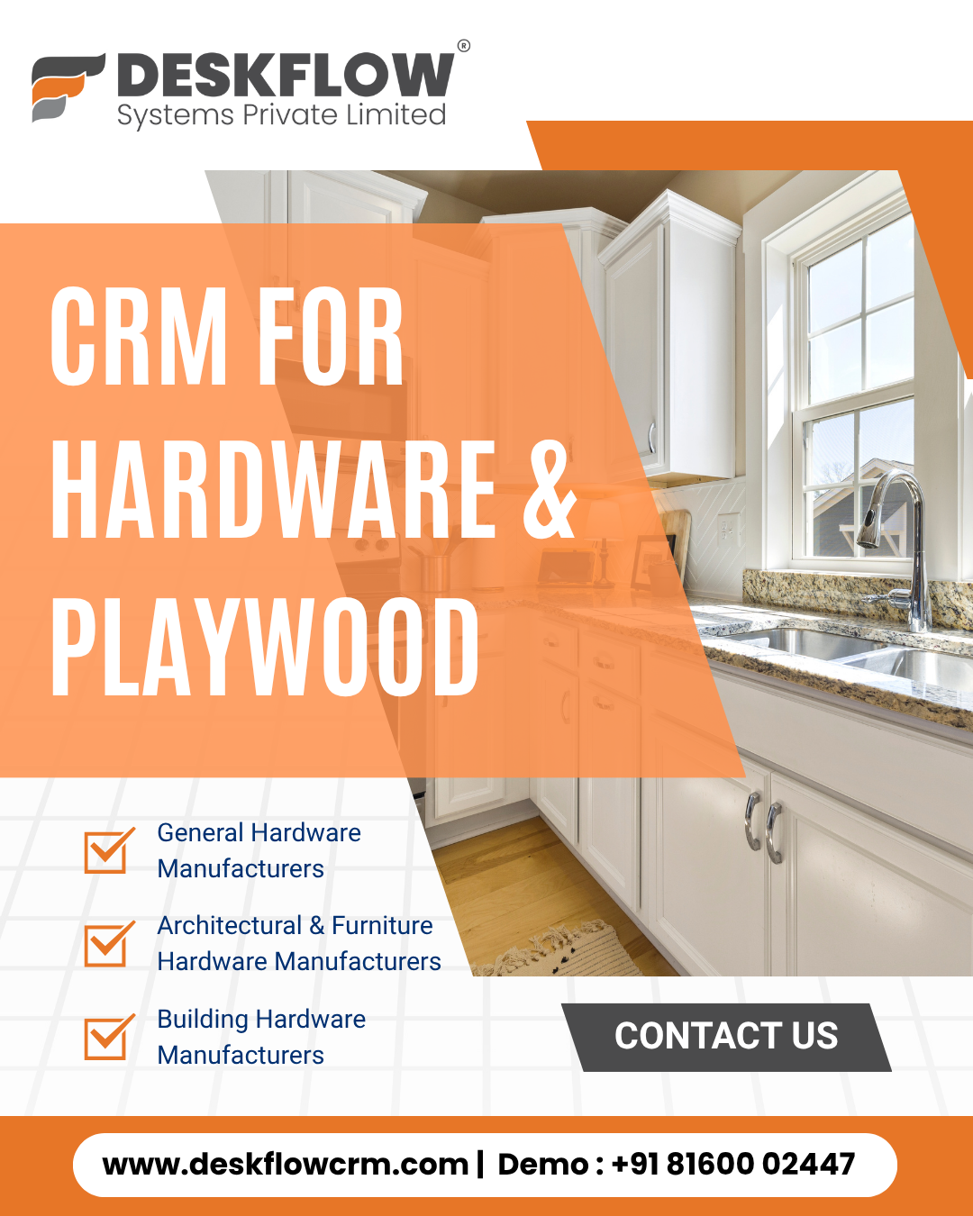 crm foe hardware & plywood manufacturers